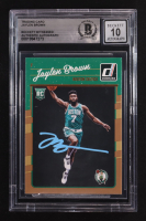 Jaylen Brown Signed 2016-17 Donruss #153 RC (BGS | Autograph Grade 10) at PristineAuction.com