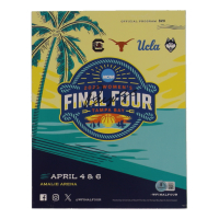 Paige Bueckers Signed 2025 NCAA Women's Final Four Program (Beckett) at PristineAuction.com