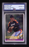 Nolan Ryan Signed 1984 Donruss #60 "324 Wins, 5714 K's"  (PSA | Auto 10) at PristineAuction.com