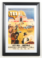 1971 "Yes" Sheffield Concert Custom Framed Poster at PristineAuction.com
