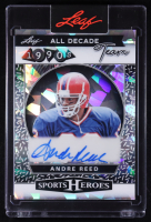 Andre Reed 2025 Leaf Metal Sports Heroes '90s All Decade Team Silver Crystal Autograph #D90-AR1 #19/35 at PristineAuction.com