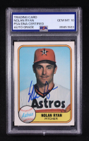 Nolan Ryan Signed 1981 Fleer #57 (PSA | Auto 10) at PristineAuction.com