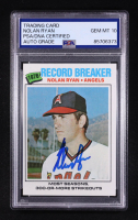 Nolan Ryan Signed 1977 Topps #234 RB (PSA | Auto 10) at PristineAuction.com