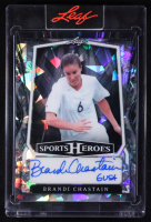 Brandi Chastain 2025 Leaf Metal Sports Heroes Silver Crystal Autograph #BA-BC2 #18/35 at PristineAuction.com