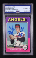 Nolan Ryan Signed 1975 Topps #500 "7 No Hitters" (PSA | Auto 10) at PristineAuction.com