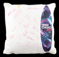 2017 Teen Choice FOX Pillow Signed by (17) with Cole Sprouse, Kaitlin Olsten, & Lucy Hale (JSA) at PristineAuction.com