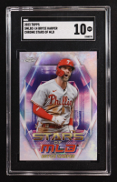 Bryce Harper 2023 Topps Chrome Stars of MLB #SMLBC-14 (SGC 10) at PristineAuction.com