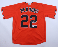 Parker Meadows Signed Jersey (PSA) at PristineAuction.com