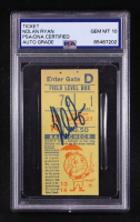 Nolan Ryan Signed 1969 Original Mets Shea Stadium Ticket (PSA | Auto 10) at PristineAuction.com