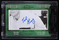 Ted Gray Signed 2011 TriStar Signa Cuts Bronx Edition #NNO #03/10 at PristineAuction.com