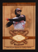 Ken Griffey Jr. 2001 Upper Deck Piece of the Action Milestone #MKG at PristineAuction.com