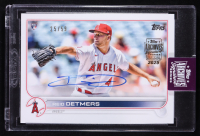 Reid Detmers 2025 Topps Archives Signature Series '22 Topps #201 #25/59 RC at PristineAuction.com