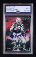 Joe Namath Signed 2014 Topps Fire Red #61 #1/1 (PSA | Auto 9) at PristineAuction.com