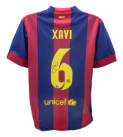 Xavi Hernandez Signed Barcelona Nike Authentic Jersey (Beckett) at PristineAuction.com