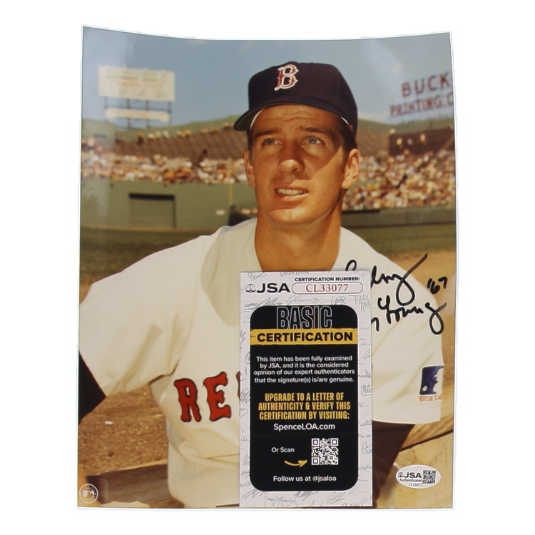 Jim Lonborg Signed Red Sox 8x10 Photo Inscribed "1967 Cy Young" (JSA) at PristineAuction.com Jim Lonborg Signed Red Sox 8x10 Photo Inscribed "1967 Cy Young" (JSA) at PristineAuction.com