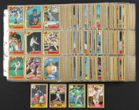 1987 Topps Baseball Complete Set of (792) Cards with Bo Jackson #170 RC, Barry Bonds #320 RC, Mark McGwire #366 RC, Barry Larkin #648 RC at PristineAuction.com