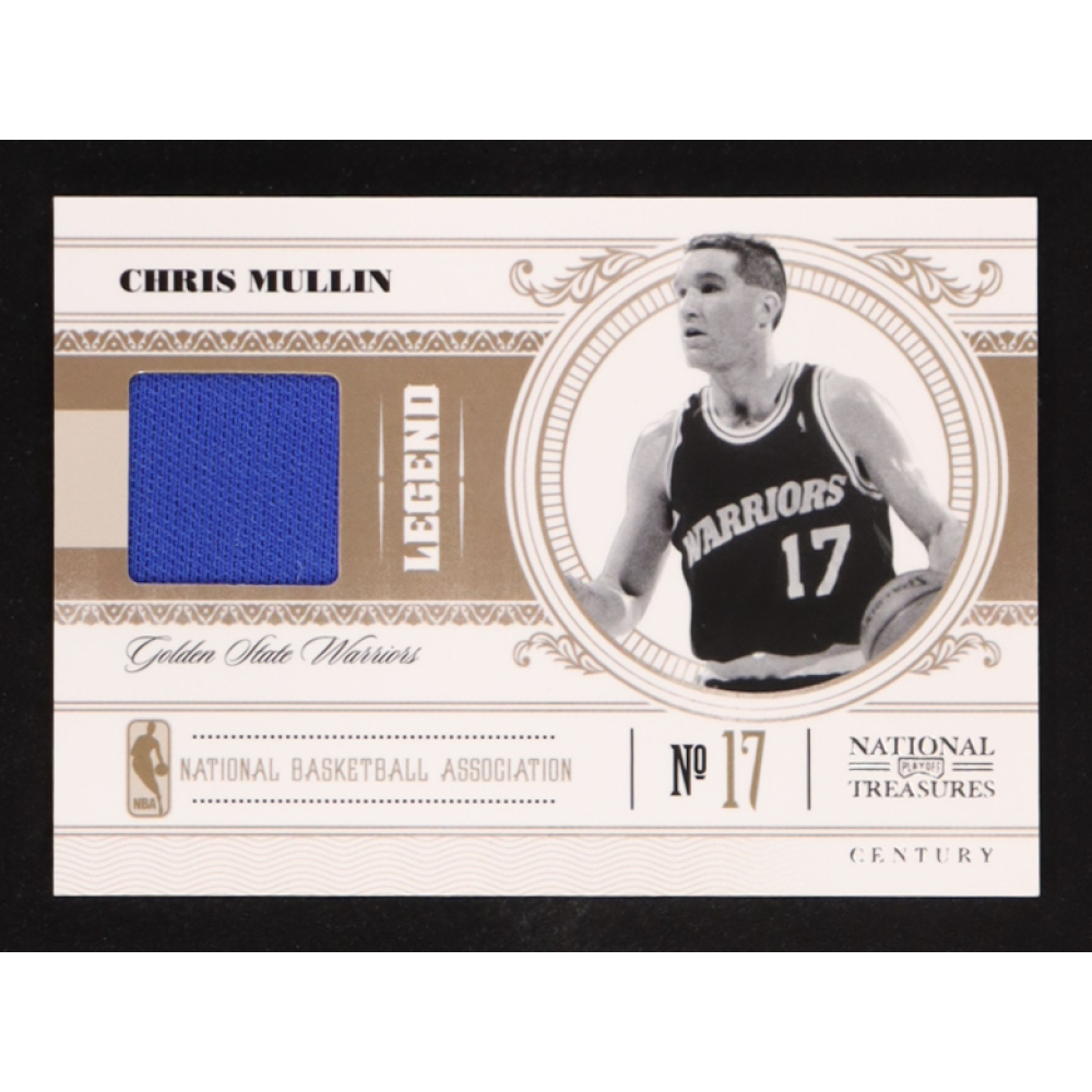Chris Mullin 2010-11 Panini Playoff National Treasures Century Materials #132 #40/49 at PristineAuction.com