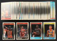 1988-89 Fleer Basketball Complete Set of (143) Cards & Stickers with Michael Jordan #17, Scottie Pippen #20 RC, Michael Jordan Super Star Sticker #7, Michael Jordan #120 AS at PristineAuction.com