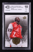 Michael Jordan 2009-10 Upper Deck Michael Jordan Legacy Collection Gold #78 (BCCG 10) at PristineAuction.com