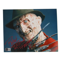 Robert Englund Signed "Nightmare on Elm Street" 8x10 Photo Inscribed "Freddy K" (Beckett) at PristineAuction.com