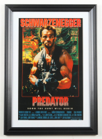 1987 "Predator"  Arnold Schwarzenegger Custom Framed Print at PristineAuction.com
