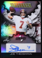 Joe Theismann 2025 Leaf Flash Flashback Autographs Silver Prismatic #FLA-JT2 #1/1 at PristineAuction.com
