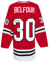 Ed Belfour Signed Jersey Inscribed "HOF 2011" (Schwartz) at PristineAuction.com