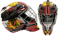 Ed Belfour Signed Blackhawks Full-Size Goalie Mask Inscribed "HOF 2011" (Schwartz) at PristineAuction.com