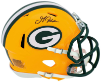 Matthew Golden Signed Packers Speed Mini Helmet (Schwartz) at PristineAuction.com