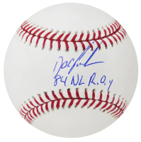 Dwight "Doc" Gooden Signed OML Baseball Inscribed "84 NL R.O.Y." (Schwartz) at PristineAuction.com