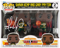 Shawn Kemp Signed NBA Jam 2 Pack Funko Pop! Vinyl Figures (Schwartz) at PristineAuction.com