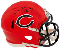 Olin Kreutz Signed Bears Alternate Speed Mini Helmet (Schwartz) at PristineAuction.com