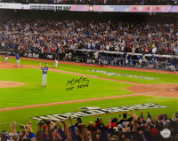 Mike Montgomery Signed Cubs 16x20 Photo Inscribed "Last Pitch" (Schwartz) at PristineAuction.com