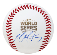 Mike Montgomery Signed Official 2016 World Series Baseball (Schwartz) at PristineAuction.com