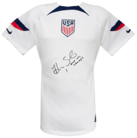 Hope Solo Signed Team USA Nike Authentic Jersey Inscribed "2015 WC Champs" (Schwartz) at PristineAuction.com