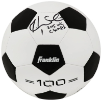 Hope Solo Signed Soccer Ball Inscribed "2015 WC Champs" (Schwartz) at PristineAuction.com