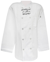 Larry Thomas Signed Jacket Inscribed "'The Soup Nazi'" & "No Soup For You!" (Schwartz) at PristineAuction.com