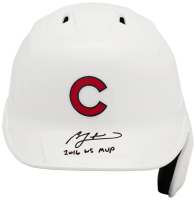 Ben Zobrist Signed Full-Size Batting Helmet Inscribed "2016 WS MVP" (Schwartz) at PristineAuction.com