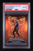 Kevin Durant 2023-24 Panini One & One Downtown #21 (PSA 10) at PristineAuction.com