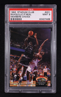 Shaquille O'Neal 1992-93 Stadium Club Members Only Parallel #201 RC (PSA 9) at PristineAuction.com