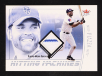 Mike Piazza 2004 Fleer Ultra Hitting Machines Jersey Silver Game-Worn #HM-MP at PristineAuction.com