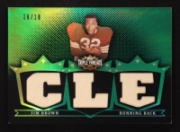 Jim Brown 2007 Topps Triple Threads Relic Emerald #TTR43 at PristineAuction.com