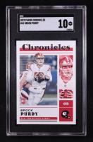 Brock Purdy 2022 Panini Chronicles #41 RC (SGC 10) at PristineAuction.com