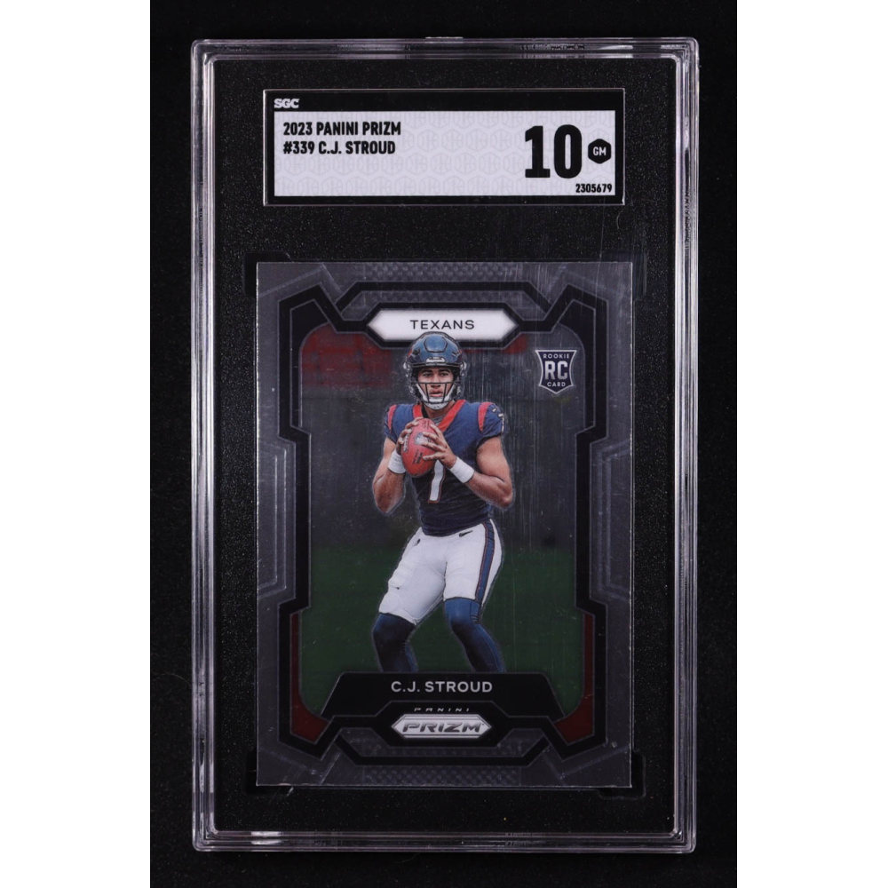 CJ Stroud 2023 Panini Prizm #339 RC (SGC 10) at PristineAuction.com