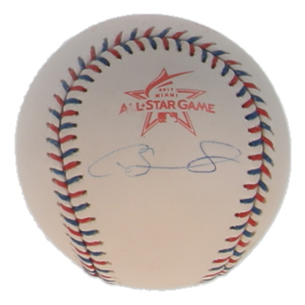 Luis Severino Signed 2017 All-Star Game Logo Baseball (Steiner) at PristineAuction.com