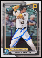 Konnor Griffin Signed 2024 Bowman Chrome Draft #BDC22 (JSA) at PristineAuction.com