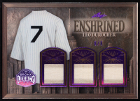 Leo Durocher 2025 Leaf A Bronx Legacy Enshrined Purple Triple Game-Used Jsy Relic #E-10 #8/8 at PristineAuction.com
