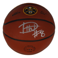 Peyton Watson Signed Nuggets Logo NBA Basketball (Beckett) at PristineAuction.com