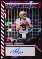 Drew Brees 2025 Leaf Optichrome Optimus Pink Crystal #OA-DB1 #2/8 at PristineAuction.com
