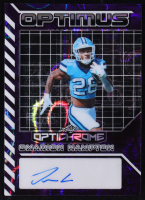 Omarion Hampton 2025 Leaf Optichrome Optimus Purple #OA-OH1 #5/5 at PristineAuction.com